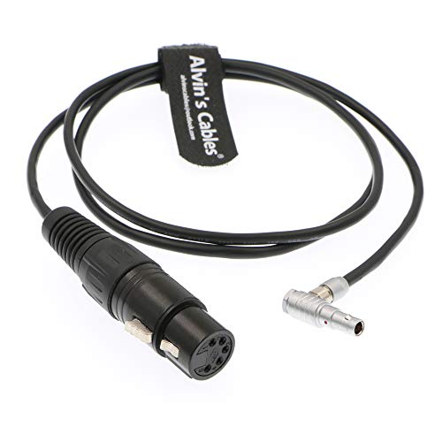 Alvin's Cables Alexa Mini Audio Kabel 5 Pin Stecker Rechtwinklig an XLR 5 Pin Buchse 60CM Alvin's Cables Alexa Mini Audio Kabel 5 Pin Stecker Rechtwinklig an XLR 5 Pin Buchse 60CM von Alvin's Cables