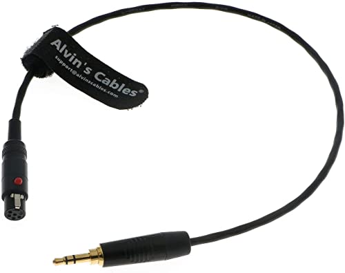 Alvin's Cables Audio-Kabel für Sound Devices 833 Mixer auf Lectrosonics DCHT Transmitter TA6F Mini XLR 6 Pin Buchse auf 3,5 mm TRS-Kabel von Alvin's Cables