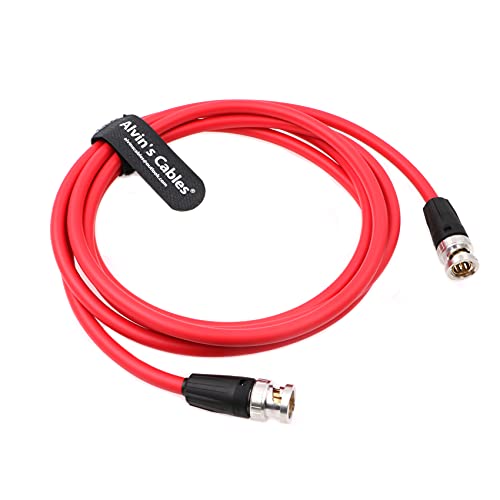 Alvin's Cables BNC-Neutrik-Koaxialkabel für Kamera BNC-Stecker auf Stecker 12G HD SDI Video Koaxialkabel für 4K-Videokamera 1m Alvin's Cables BNC-Neutrik-Koaxialkabel für Kamera BNC-Stecker auf Stecker 12G HD SDI Video Koaxialkabel für 4K-Videokamera 1m von Alvin's Cables