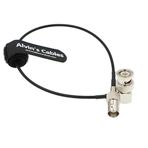 Alvin's Cables BNC Rechtwinklig Stecker auf BNC Buchse SDI Kabel für die Kamera 50 Ohm von Alvin's Cables