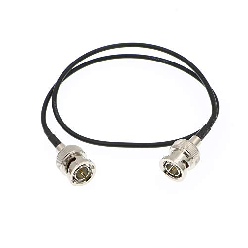 Alvin's Cables Blackmagic RG179 Coax BNC Stecker auf Stecker HD SDI Kabel für BMCC Videokamera Flexible 50CM von Alvin's Cables