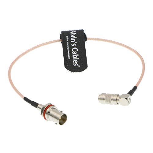 Alvin's Cables DIN 1.0/2.3 Rechtwinklig zu BNC Buchse HD SDI 75ohm RG179 Kabel für Blackmagic HyperDeck Shuttle 30CM Alvin's Cables DIN 1.0/2.3 Rechtwinklig zu BNC Buchse HD SDI 75ohm RG179 Kabel für Blackmagic HyperDeck Shuttle 30CM von Alvin's Cables