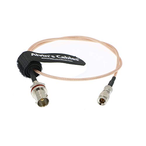 Alvin's Cables DIN 1.0/2.3 auf BNC Buchse HD SDI 75 Ohm RG179 Koaxial Kabel für Blackmagic HyperDeck Shuttle 50CM von Alvin's Cables