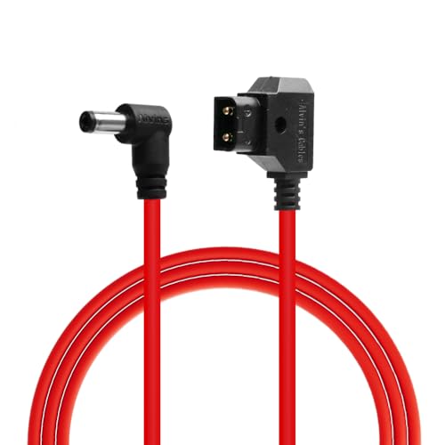 Alvin's Cables Dtap-auf-DC-Kabel für Atomos Shogun, ultraweiches D-tap-auf-2,1-DC-Rechtswinkel-Stromkabel für Blackmagic Design Video Assist, SmallHD 702, für Feelworld FW568 Monitor 60 cm Alvin's Cables Dtap-auf-DC-Kabel für Atomos Shogun, ultraweiches D-tap-auf-2,1-DC-Rechtswinkel-Stromkabel für Blackmagic Design Video Assist, SmallHD 702, für Feelworld FW568 Monitor 60 cm von Alvin's Cables