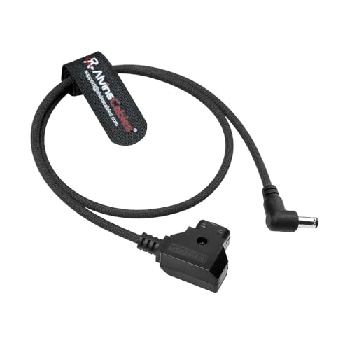 Alvin's Cables Dtap auf DC Ultraflexibles Kabel für Atomos Ninja V, 60 cm D-Tap auf 2.1 DC rechtwinkliges Stromkabel für Blackmagic Design Video Assist, SmallHD 702, für Feelworld FW568 Monitor Alvin's Cables Dtap auf DC Ultraflexibles Kabel für Atomos Ninja V, 60 cm D-Tap auf 2.1 DC rechtwinkliges Stromkabel für Blackmagic Design Video Assist, SmallHD 702, für Feelworld FW568 Monitor von Alvin's Cables