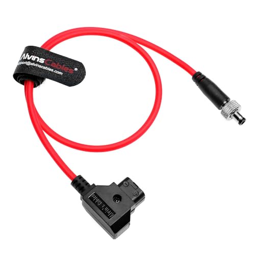 Alvin's Cables Dtap to Locking DC 5.5 2.1 Ultra Soft Kabel für Atomos Ninja Shogun Shinobi, Blackmagic Video Assist, für Hollyland Mars 400S 50cm Alvin's Cables Dtap to Locking DC 5.5 2.1 Ultra Soft Kabel für Atomos Ninja Shogun Shinobi, Blackmagic Video Assist, für Hollyland Mars 400S 50cm von Alvin's Cables