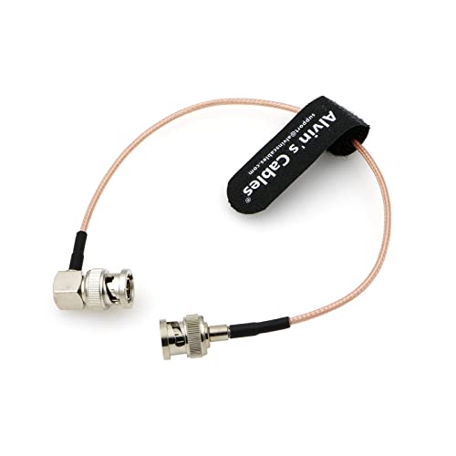 Alvin's Cables HD SDI BNC Koaxialkabel, rechtwinklig auf gerade, 3G BNC-Kabel für Kameras, Monitor, Recorder, Video-Ausrüstung, 30 cm Alvin's Cables HD SDI BNC Koaxialkabel, rechtwinklig auf gerade, 3G BNC-Kabel für Kameras, Monitor, Recorder, Video-Ausrüstung, 30 cm von Alvin's Cables