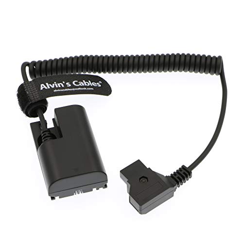 Alvin's Cables Lanparte LP E6 Dummy Akku für D-Tap Spiral Kabel für Canon 5D Mark II 7D 60D von Alvin's Cables