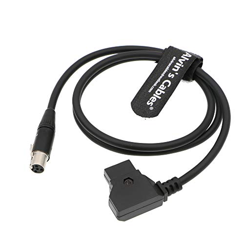 Alvin's Cables Mini XLR 4 Pin Buchse auf D-Tap Stromkabel für ARRI RED Kameras 12V TVlogic Monitor 80CM Alvin's Cables Mini XLR 4 Pin Buchse auf D-Tap Stromkabel für ARRI RED Kameras 12V TVlogic Monitor 80CM von Alvin's Cables