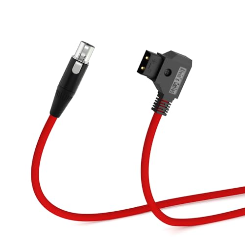 Alvin's Cables TVLogic-Stromkabel, Mini-XLR-4-Pin-Buchse auf D-Tap, ultraweiches Kabel für TVLogic-Feld Monitor Alvin's Cables TVLogic-Stromkabel, Mini-XLR-4-Pin-Buchse auf D-Tap, ultraweiches Kabel für TVLogic-Feld Monitor von Alvin's Cables