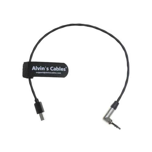 Alvin's Cables Tentacle Timecode-Kabel für Sony FX3| FX30| A7S3| A1 Kamera 3,5 mm TRS auf Micro USB Timecode-Kabel für Tentacle SYNC E Timecode Generator 35cm Alvin's Cables Tentacle Timecode-Kabel für Sony FX3| FX30| A7S3| A1 Kamera 3,5 mm TRS auf Micro USB Timecode-Kabel für Tentacle SYNC E Timecode Generator 35cm von Alvin's Cables