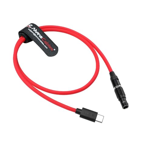 Alvin's Cables Ultra weiches USB-C TYPE-C 2-poliges 12-V-Schnellladekabel für SmallHD | Z-CAM | BMPCC Pyxis | Tilta | Teradek 60cm | 24 Zoll, rot Alvin's Cables Ultra weiches USB-C TYPE-C 2-poliges 12-V-Schnellladekabel für SmallHD | Z-CAM | BMPCC Pyxis | Tilta | Teradek 60cm | 24 Zoll, rot von Alvin's Cables