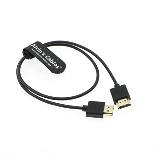 Alvin's Cables Z Cam E2 HDMI-Kabel, Hochgeschwindigkeits-Ethernet, HDMI-Kabel für Atomos, Portkeys, BM5-Monitor, gerade auf gerade, 50 cm Alvin's Cables Z Cam E2 HDMI-Kabel, Hochgeschwindigkeits-Ethernet, HDMI-Kabel für Atomos, Portkeys, BM5-Monitor, gerade auf gerade, 50 cm von Alvin's Cables
