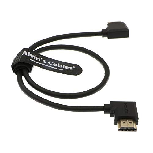 Alvin's Cables Z Cam E2 L Form HDMI Kabel High Speed Ethernet für Portkeys BM5 Monitor Rechtwinklig zu Rechtwinklig 50CM von Alvin's Cables