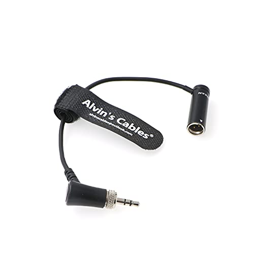 Alvin's Cables Low-Profile Mini-XLR 3-Pin Stecker TA3M auf 3.5mm-TRS-Locking Audio-Kabel für Canon-EOS-C70 an Deity BP-TRX|Sennheiser-EK-100 G4|G3 Schwarz Alvin's Cables Low-Profile Mini-XLR 3-Pin Stecker TA3M auf 3.5mm-TRS-Locking Audio-Kabel für Canon-EOS-C70 an Deity BP-TRX|Sennheiser-EK-100 G4|G3 Schwarz von Alvin's Cables