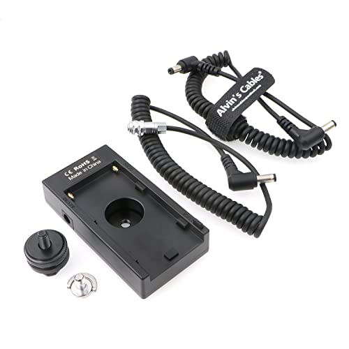 NP-F970 Netzteilkabel für BMPCC 4K 6K Blackmagic Pocket Cinema Camera NP-F Serie Netzteilhalterung Akkuplatte Kompatibel mit Sony NP-F970 F960 F770 F570 F550 Akku Alvin's Cables von Alvin's Cables