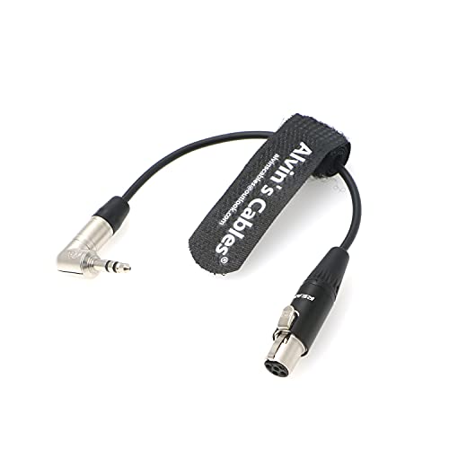 Ta5f auf 3,5mm Klinke TRS Audio-Kabel für Lectrosonics-DCHR-Empfänger an Kamera Alvin's Cables 20cm von Alvin's Cables