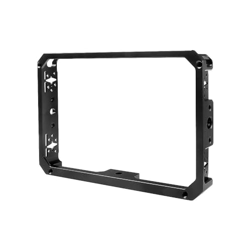 Alvins Kamerakäfig für SmallHD 702 Touch Monitor und Cine 7 Monitor Schutzhülle Rahmen mit 6,35 mm Schraubenverlängerungshalterung von Alvin's Creativity