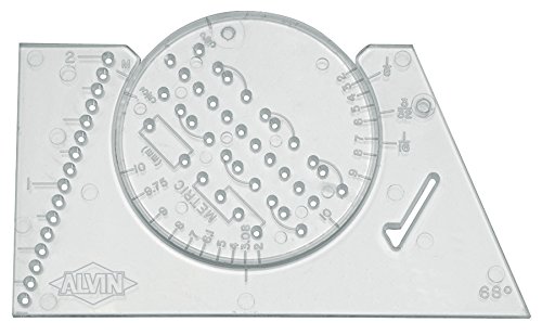 Alvin, AL666, Beschriftungsanleitung und Lineal-Vorlage – 3,88 L x 2,38 H Alvin, AL666, Beschriftungsanleitung und Lineal-Vorlage – 3,88 L x 2,38 H von Alvin