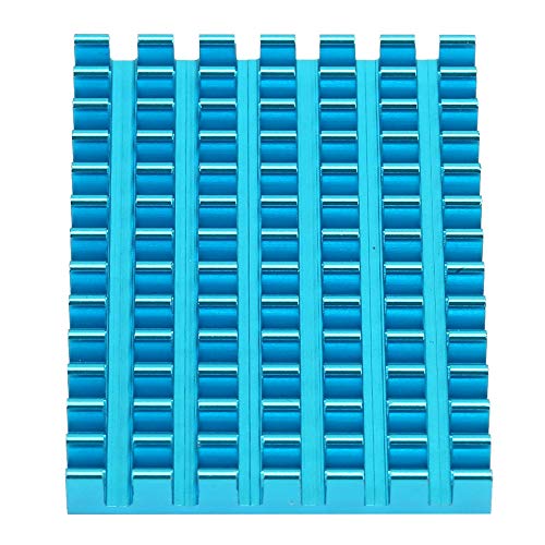 Alvinlite 5 Stück Kühlkörper 40 x 30 x 5 mm | 1,6 x 1,2 x 0,2 Zoll | Aluminium-Kühlkörper-Chip-Kühlrippe für Leiterplatten-Chip-Kühlkörper aus Aluminium von Alvinlite