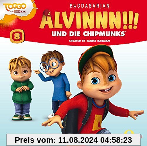 Alvinnn!!! und die Chipmunks - Superhelden - Das Original-Hörspiel zur TV-Serie, Folge 8 von Alvinnn!!! und die Chipmunks