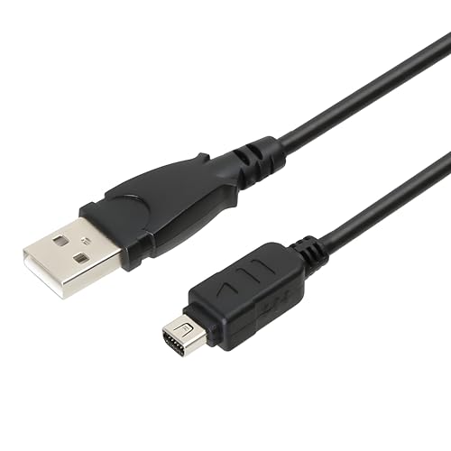 AlyKets 12Pin USB Kabel Datenkabel, USB Datenübertragungs und Ladekabel CB-USB5 USB6 USB8 für Olympus Tough TG-830 TG-630 TG-860 TG-870 & C Series C-170 C-180 C-480 C-500, Pen-E Series, Travel Series AlyKets 12Pin USB Kabel Datenkabel, USB Datenübertragungs und Ladekabel CB-USB5 USB6 USB8 für Olympus Tough TG-830 TG-630 TG-860 TG-870 & C Series C-170 C-180 C-480 C-500, Pen-E Series, Travel Series von AlyKets