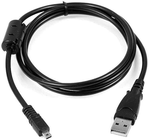 AlyKets 5Ft Ersatz USB PC Mac Foto Bildübertragung und Ladekabel Kabel für Panasonic Kamera Lumix DMC-G7 DMC-S5 DMC-ZS25 DMC-TZ35 ZS40 ZS50 TS30 SZ3 TZ8 TZ11 TZ15 TZ24 F2 FH25 GF3 GF5 GX1 FH4 & mehr von AlyKets