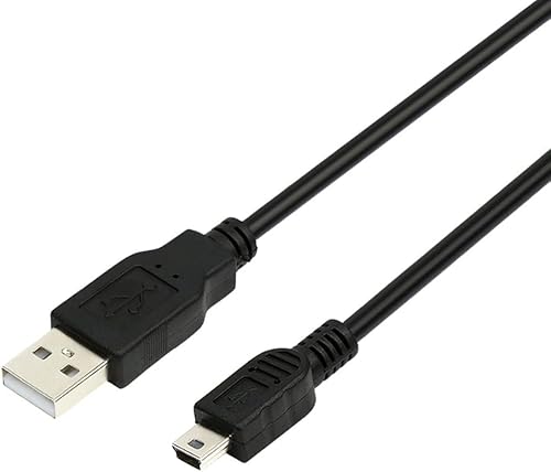 AlyKets Typ A zu Mini B Kabel für Canon Kamera Ladegerät, Mini USB Kabel 6Ft Kompatibel mit Garmin Nuvi, PS3 Controller Ladegerät, GoPro Hero 3 4, Dash Cam, MP3 Player AlyKets Typ A zu Mini B Kabel für Canon Kamera Ladegerät, Mini USB Kabel 6Ft Kompatibel mit Garmin Nuvi, PS3 Controller Ladegerät, GoPro Hero 3 4, Dash Cam, MP3 Player von AlyKets