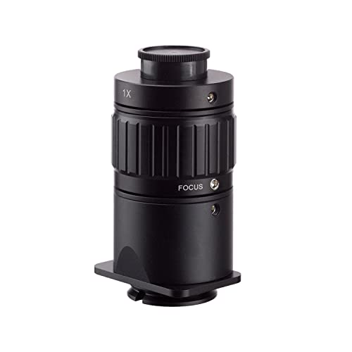 AmScope - 1 x C-Mount-Kamera-Adapter für Trinokular-Mikroskope der ZM-Serie – AD-C10-ZM. von AmScope