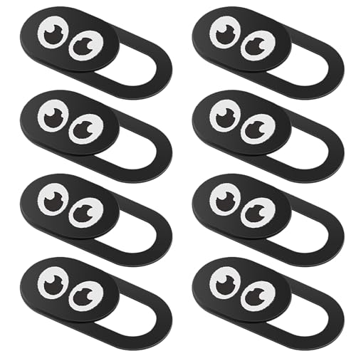 Amabro 8 Stück Webcam Abdeckung, Eye Cover Slide Slider Kamera Schutz für Laptop, Smartphone, Tablet und Handy von Amabro