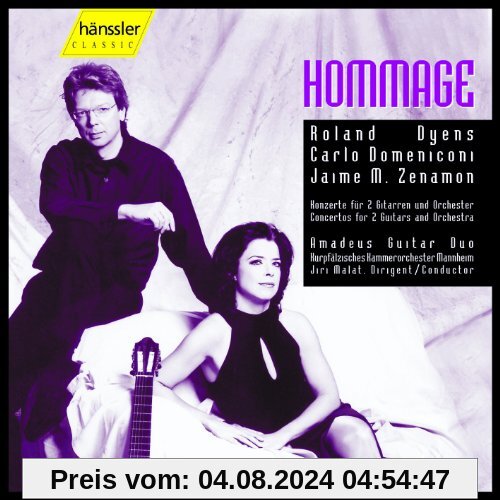 Hommage (Konzerte für Zwei Gitarren und Orchester) von Amadeus Guitar Duo