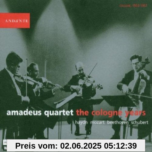 The Cologne Years von Amadeus Quartett
