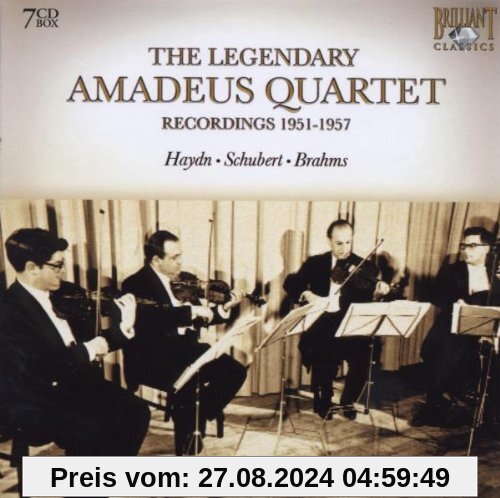 The Legendary Amadeus Quartet: Haydn-Schubert-Brahms von Amadeus Quartett