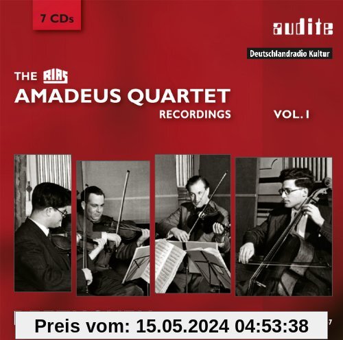 The Rias Recordings Vol.1-Berlin,1950-1967 von Amadeus Quartett