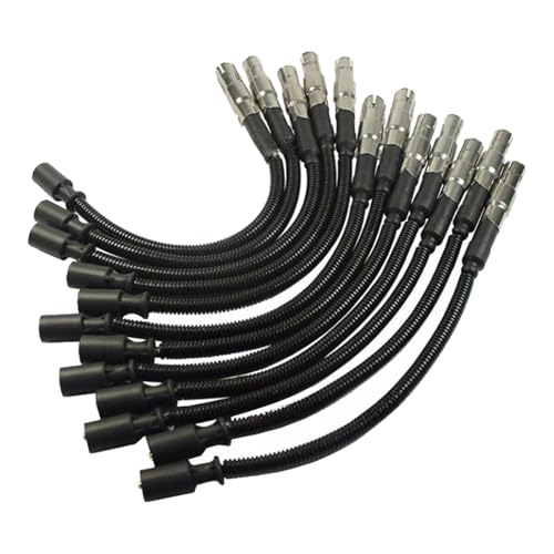 Amagogo 12 Zündkabel für C280 V6 Motor 2,8L Baujahre 1998 bis 2000 von Amagogo
