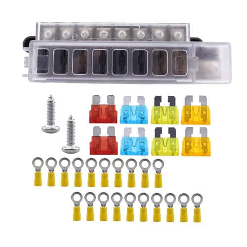 Amagogo 8 Wege Sicherungskiste 32 V mit Transparenter Abdeckungsblock für Van Yacht Boat Amagogo 8 Wege Sicherungskiste 32 V mit Transparenter Abdeckungsblock für Van Yacht Boat von Amagogo