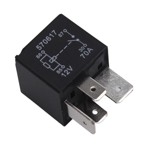 Amagogo Luftaufhängung Kompressorrelais YWB500220 12V 70A für Black von Amagogo