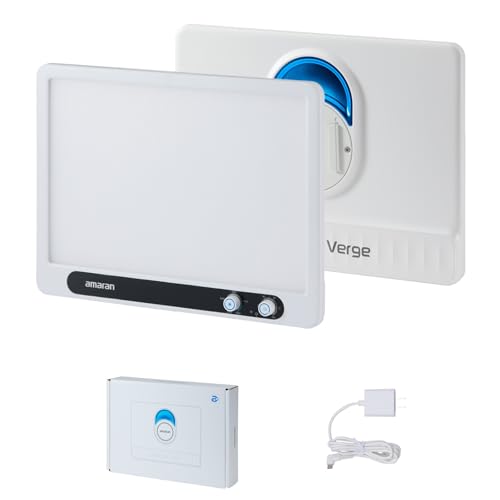 Amaran Verge Panel Light 25W randbeleuchtetes Soft-Panel-Licht, einstellbare Farbtemperatur, Bluetooth-Steuerung, RG0-Augenschutz-Zertifizierung, geeignet für YouTube TikTok Live-Beleuchtung (weiß) von Amaran