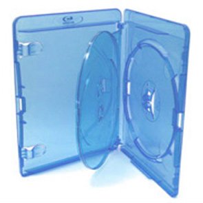 , 20 Stück Amaray Blu-Ray 3 way (3) Hüllen, 3 Discs - mit 2 disks innen zum Verstauen Tablett - 14 mm Rückenbreite Blu Ray Hülle von Amaray
