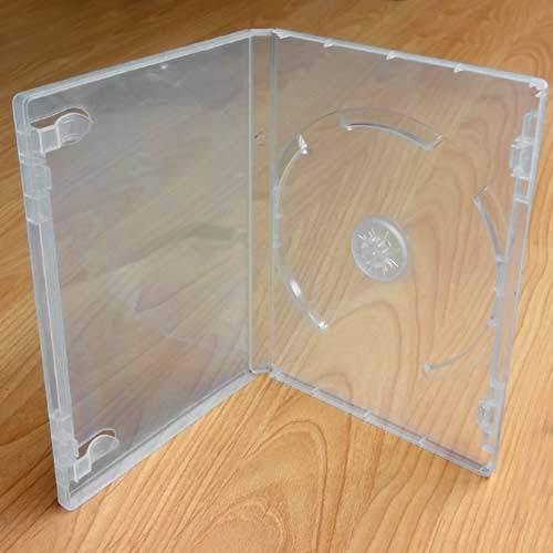25 Amaray Hüllen Transparent für 1 DVD;Blu Ray,CD Leer Hülle Neuware von Amaray