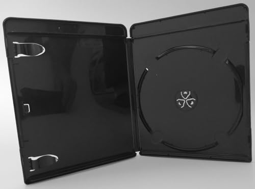 Amaray 20 Blu Ray Hülle 11 mm schwarz für 1 Disc Leerhülle von Amaray