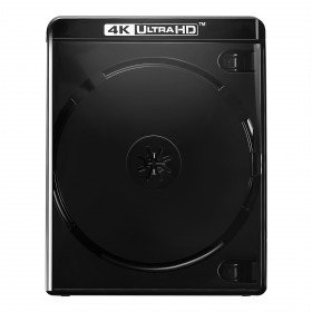 Amaray 4K Blu-ray Doppelhüllen, 15 mm, Maschinen-Pack-Qualität, Schwarz, 10 Stück Amaray 4K Blu-ray Doppelhüllen, 15 mm, Maschinen-Pack-Qualität, Schwarz, 10 Stück von Amaray