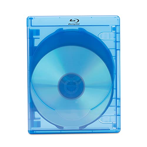Amaray Blu-Ray-Hülle für 4 Discs, 21 mm, in Dragon Trading Verpackung, 8 Stück von Amaray
