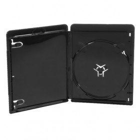 Amaray Blu-ray Hüllen, 11 mm Slim, Maschinen-Pack-Qualität, Schwarz, 50 Stück Amaray Blu-ray Hüllen, 11 mm Slim, Maschinen-Pack-Qualität, Schwarz, 50 Stück von Amaray
