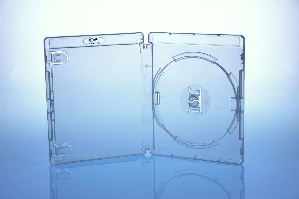 Amaray DVD-Hülle 5 Amaray BluRay Hüllen 15mm / 1fach 1er BD Hüllen / Farbe: transparent Amaray DVD-Hülle 5 Amaray BluRay Hüllen 15mm / 1fach 1er BD Hüllen / Farbe: transparent von Amaray