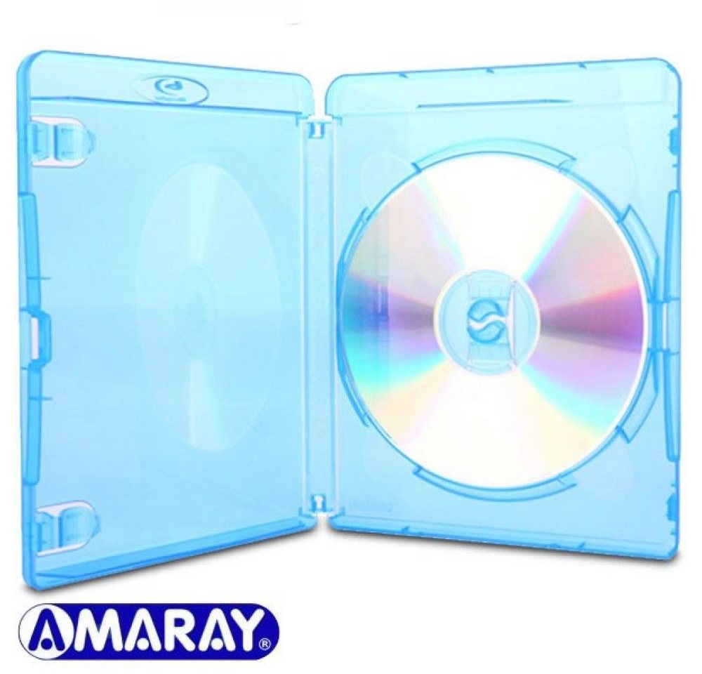 Amaray DVD-Hülle Amaray Blu-ray Hüllen, 15 mm, Maschinen-pack-Qualität, Transparent, Bl von Amaray