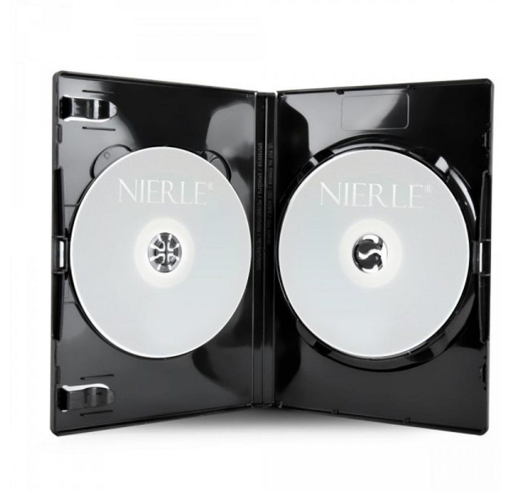 Amaray DVD-Hülle Amaray DVD Doppelhüllen, 15 mm, Maschinen-pack-Qualität, Schwarz, 100 von Amaray