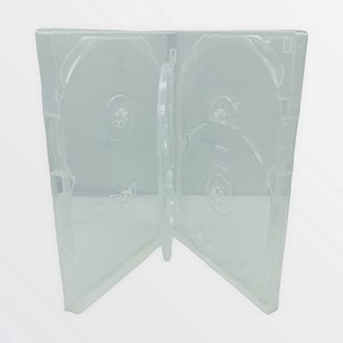 Amaray DVD-Hülle für 6 Discs, transparent, 25 Stück Amaray DVD-Hülle für 6 Discs, transparent, 25 Stück von Amaray