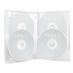 Amaray DVD-Hüllen 4er 15 mm, transparent, 5 Stück Amaray DVD-Hüllen 4er 15 mm, transparent, 5 Stück von Amaray