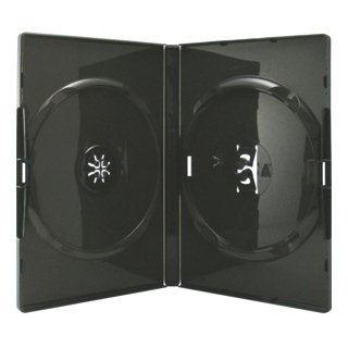 Amaray DVD Hüllen schwarz für 2 Discs, Face to Face, 50 Stück Amaray DVD Hüllen schwarz für 2 Discs, Face to Face, 50 Stück von Amaray